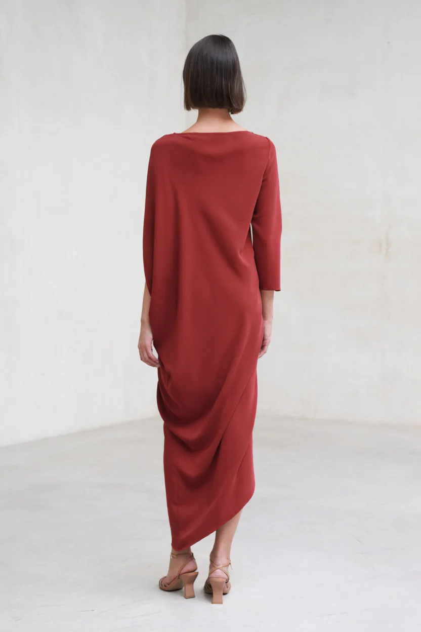 Amanda Cherry Dress - Image 4