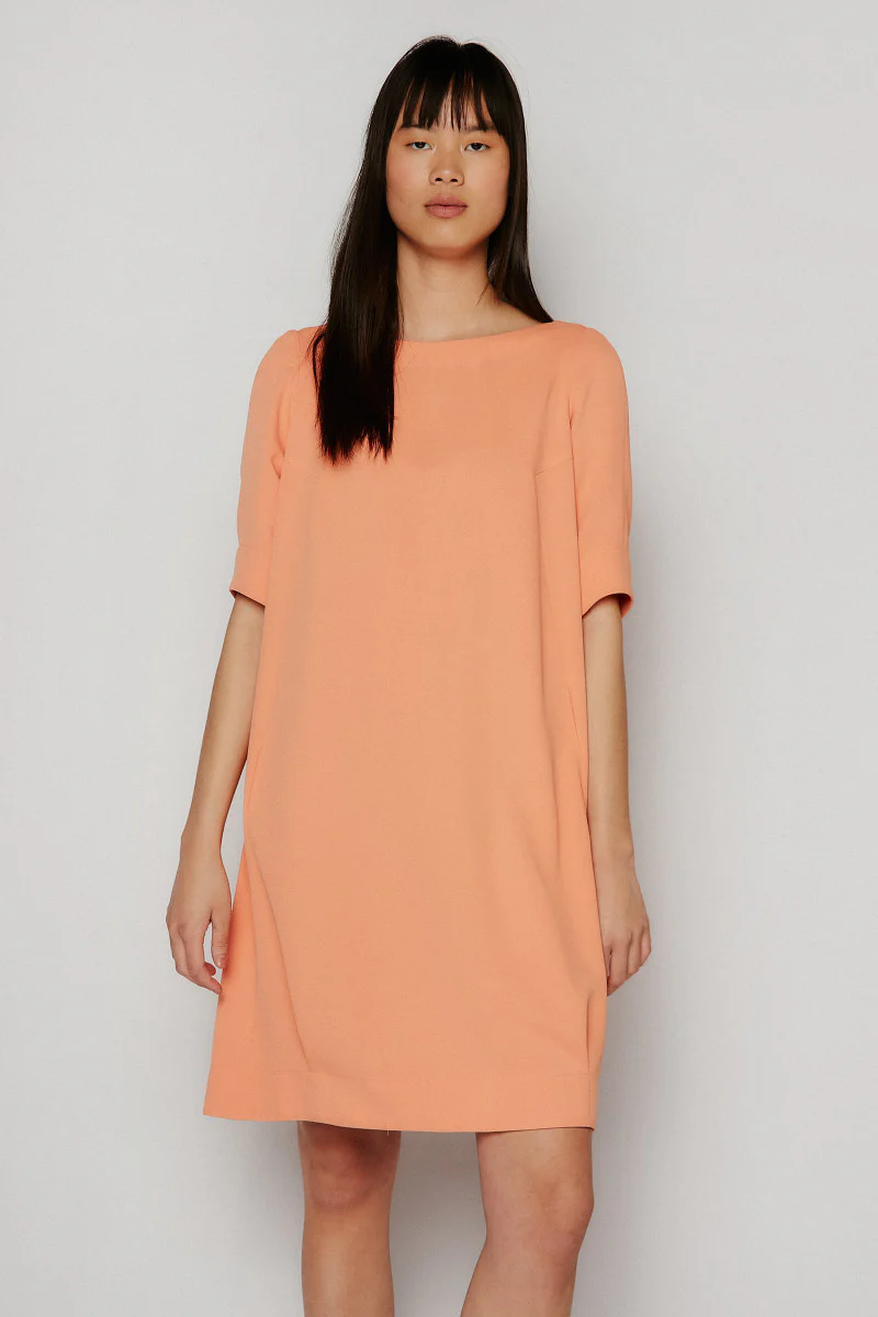 Azucena apricot dress - Image 2