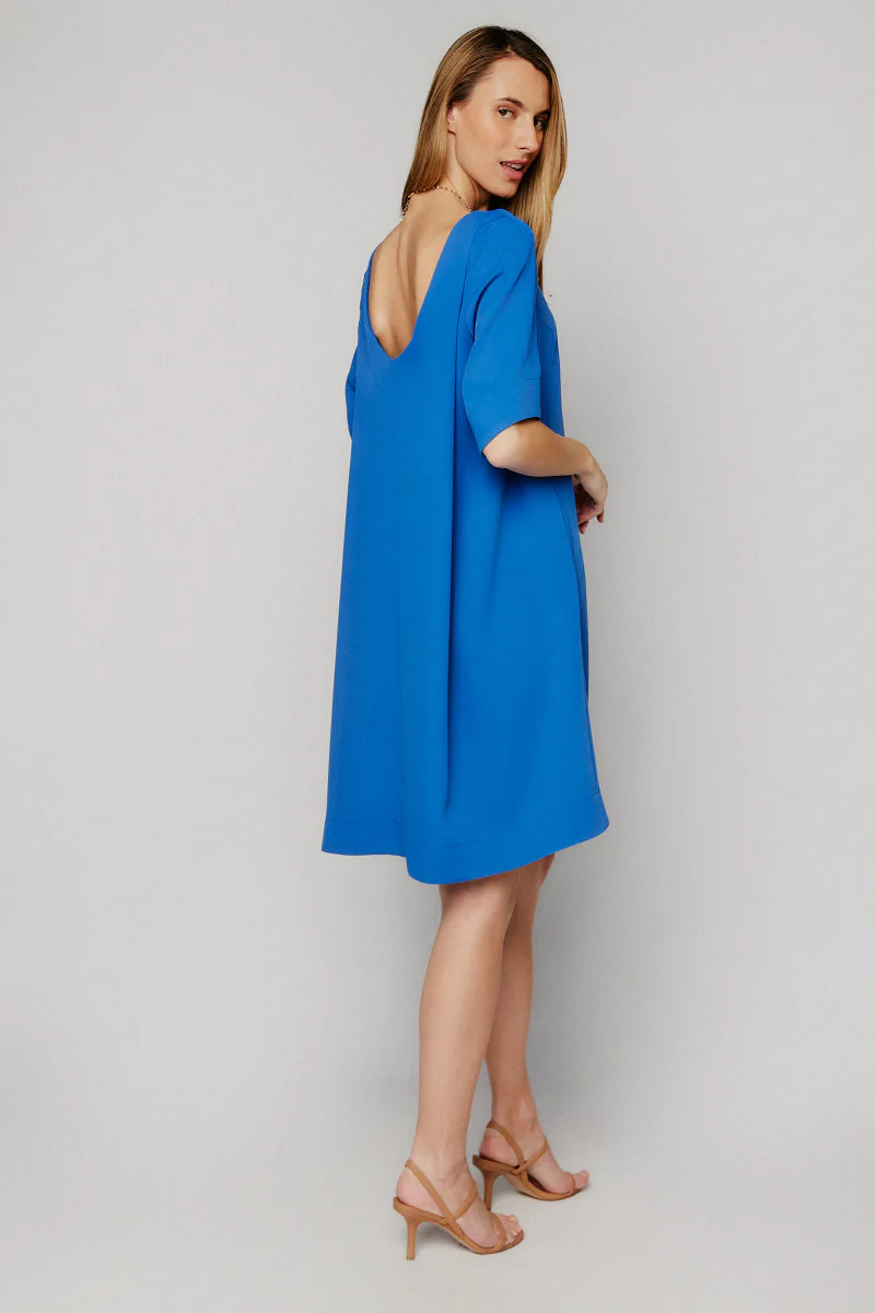 Azucena blue dress - Image 4