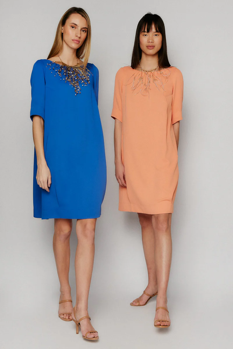 Azucena blue dress - Image 5