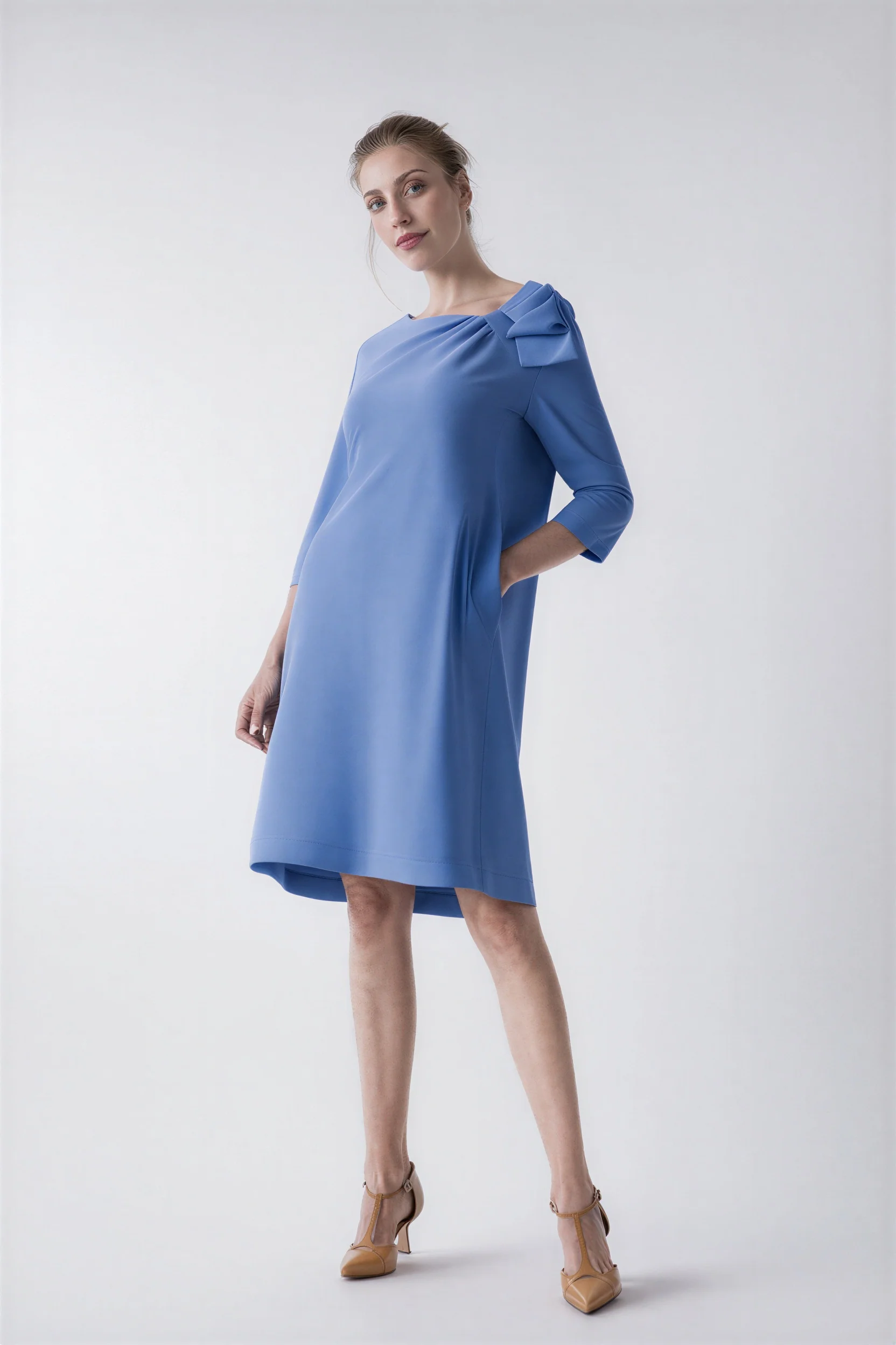 Sky blue Daisy dress