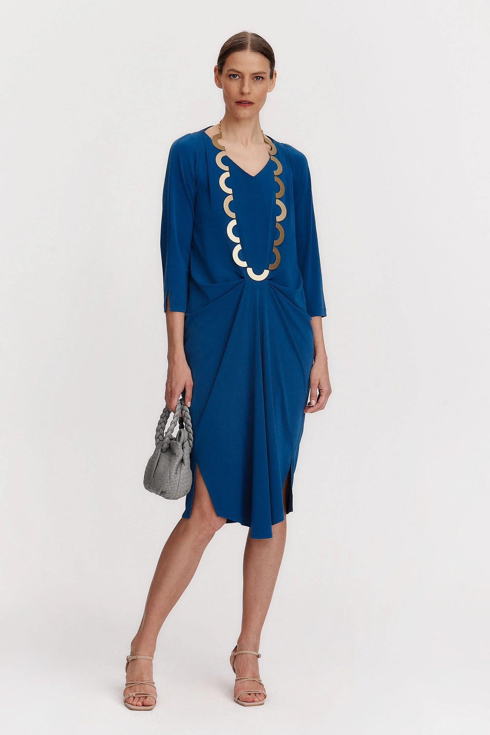 Gabriela blue dress