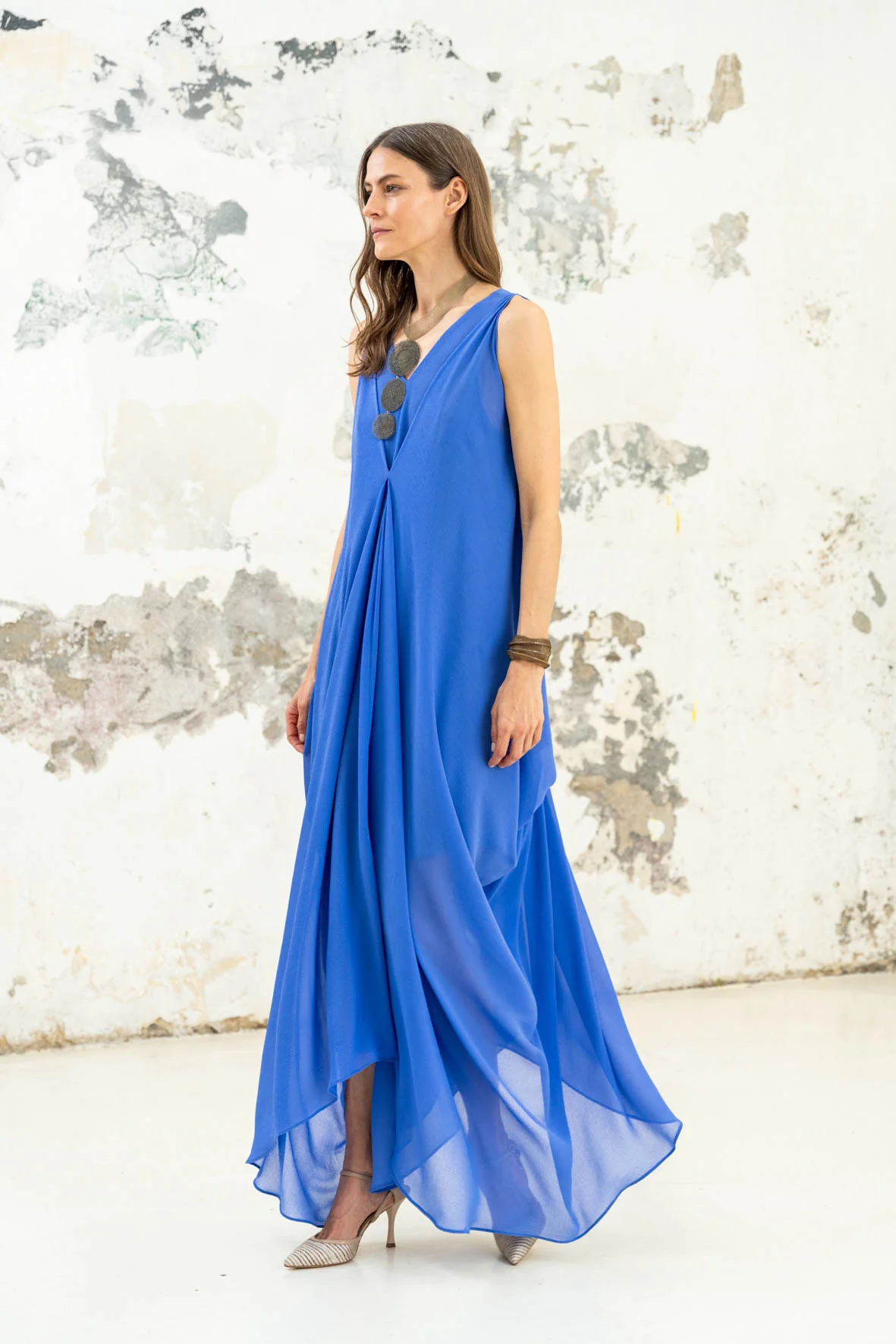 Helena blue dress - Image 2
