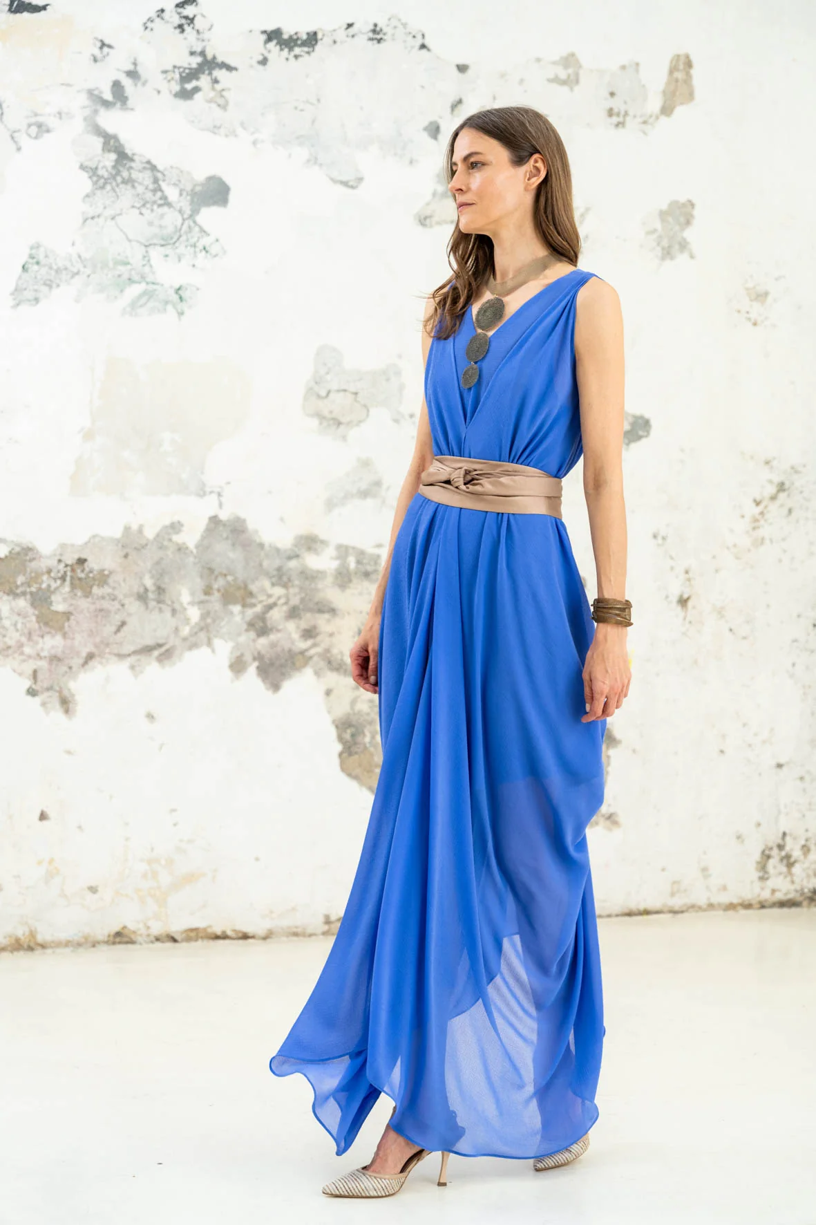 Helena blue dress - Image 6