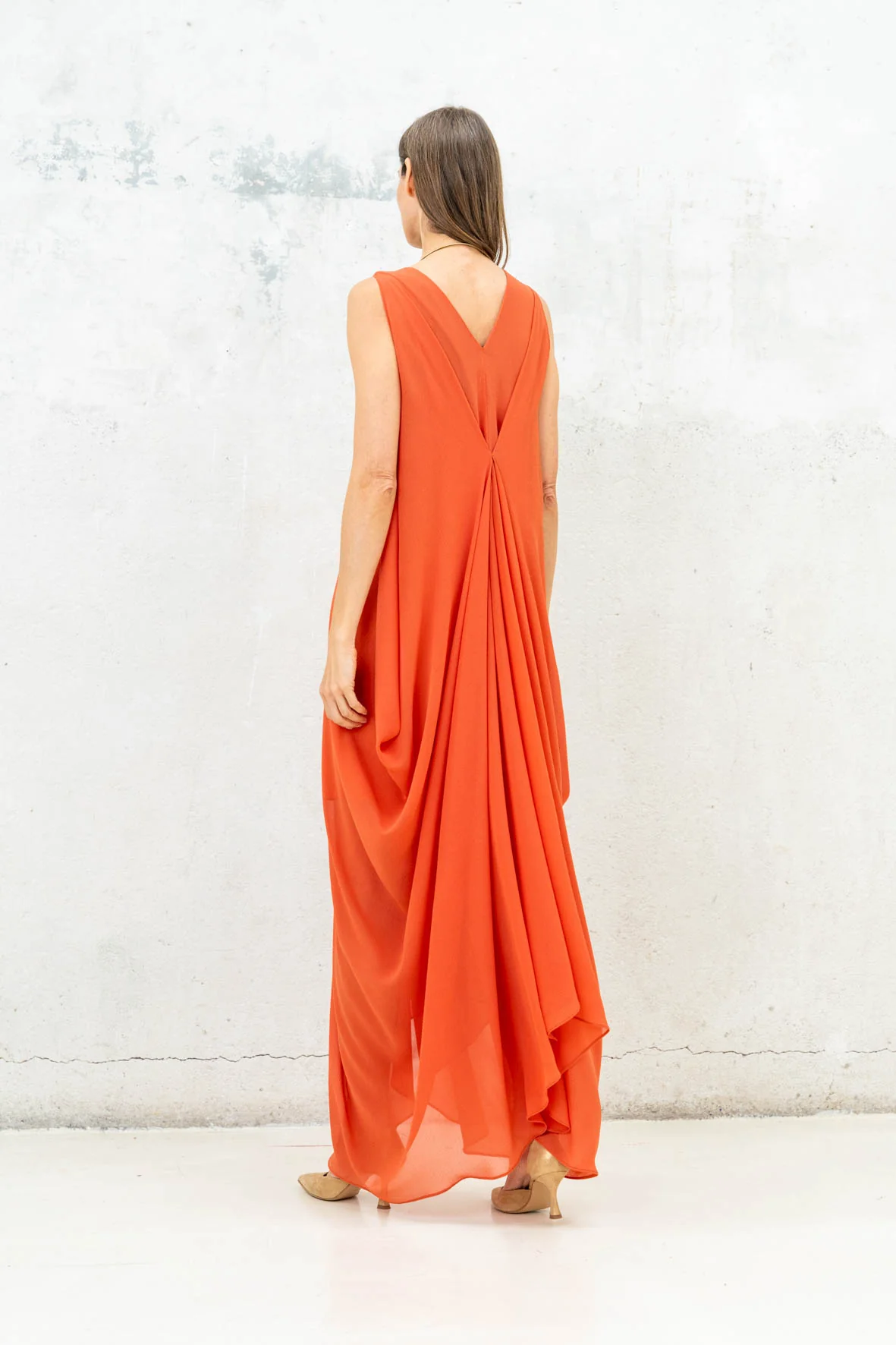 Helena coral dress - Image 3