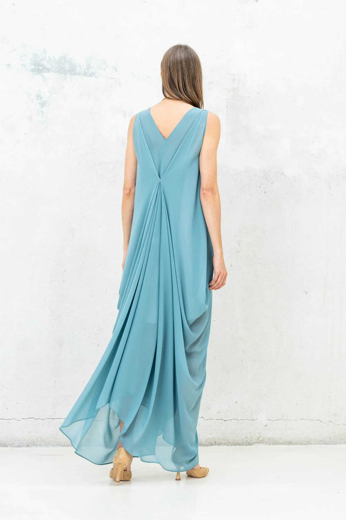 Helena green dress - Image 3