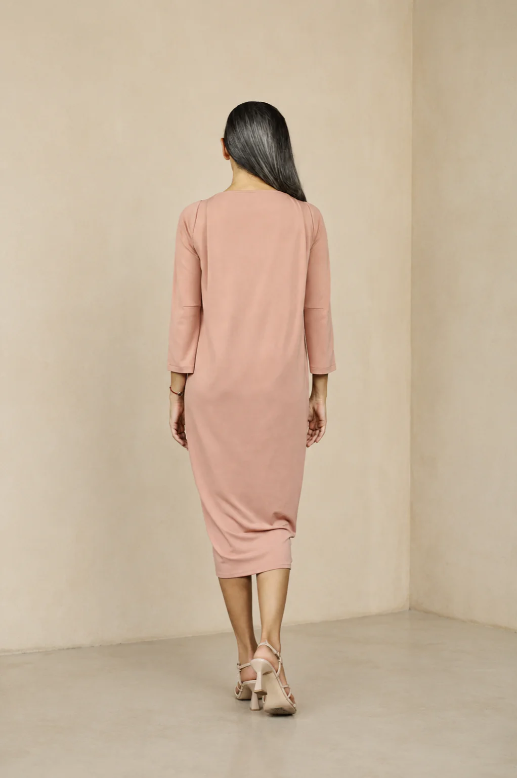 Huertel Powder Pink Dress - Image 4