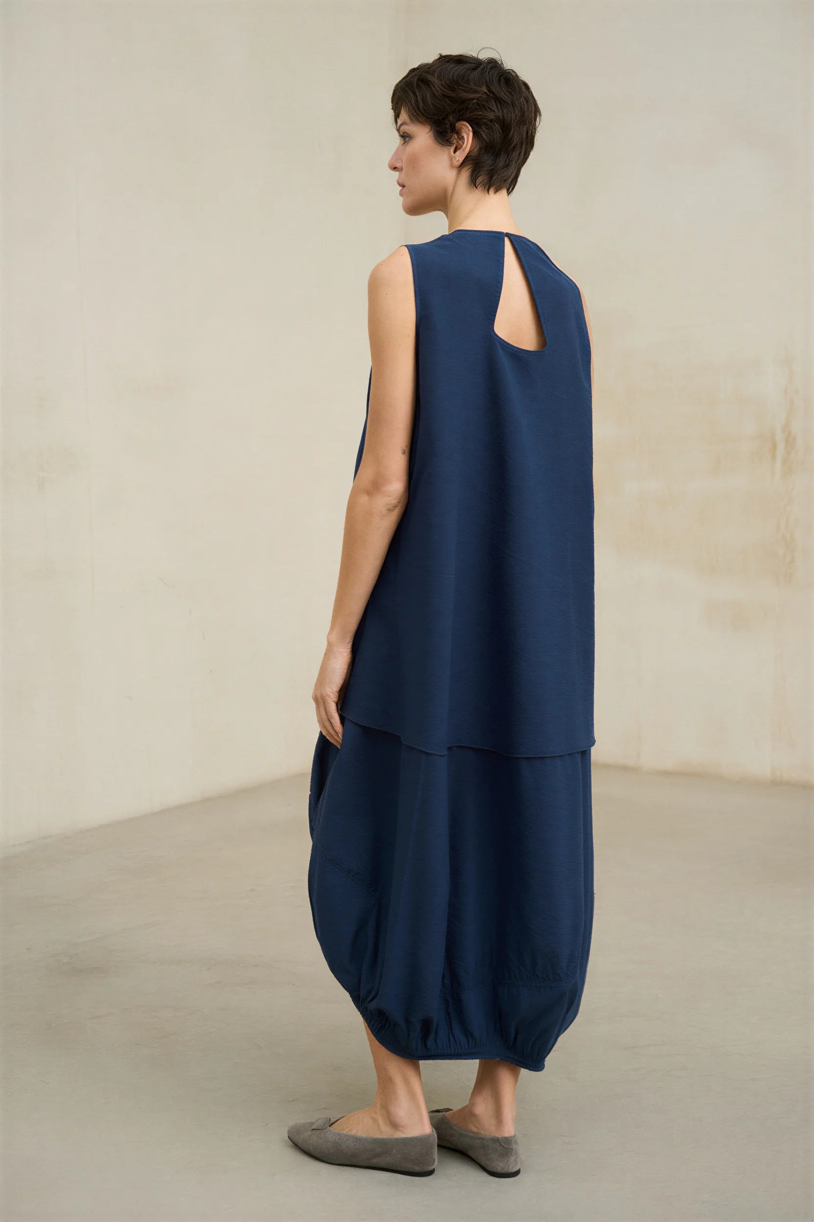 Navy Lévana dress - Image 2