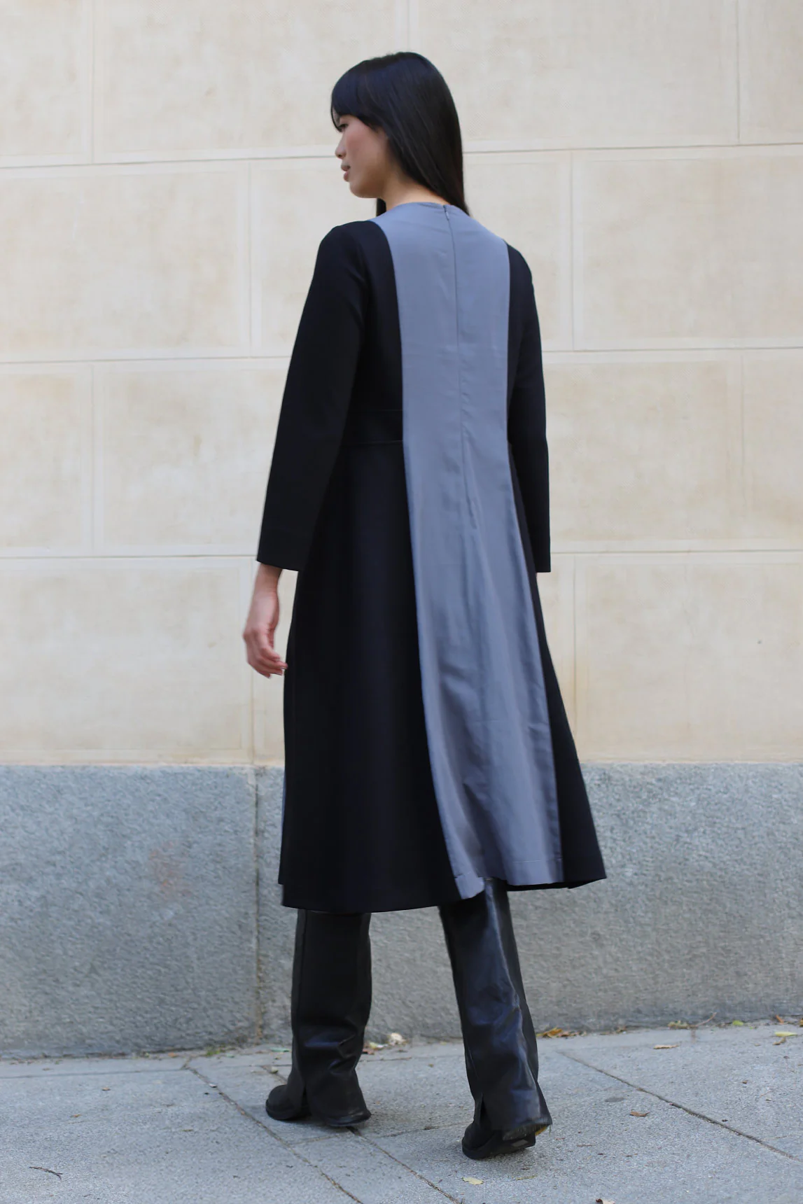 Lilo dress, two-tone black and grey - Image 5