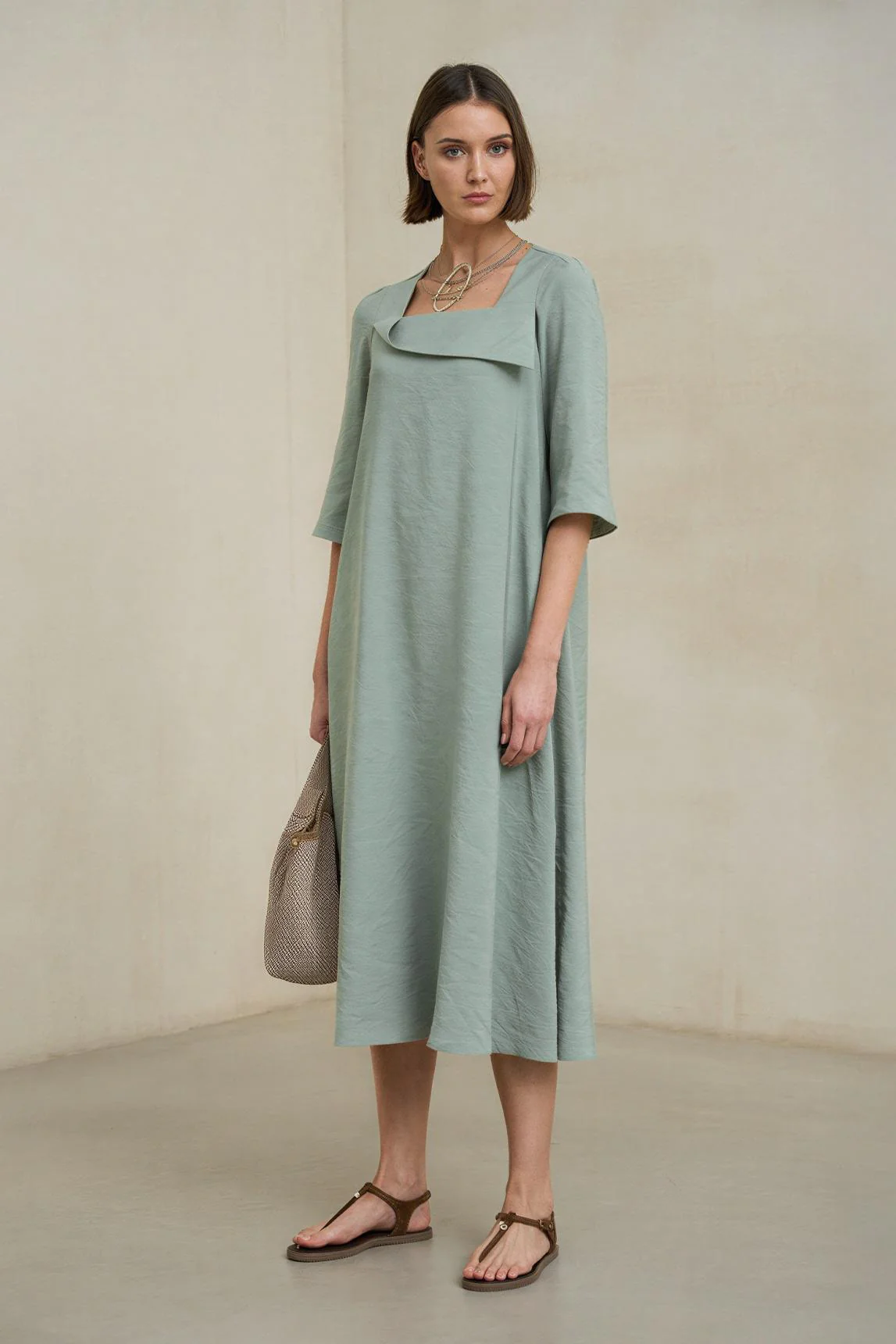 Teal Lurien dress