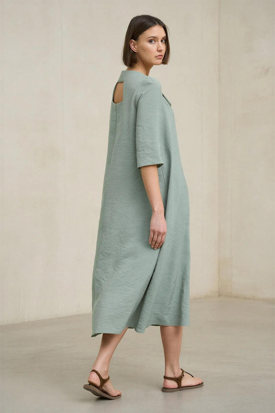 Teal Lurien dress - Image 2