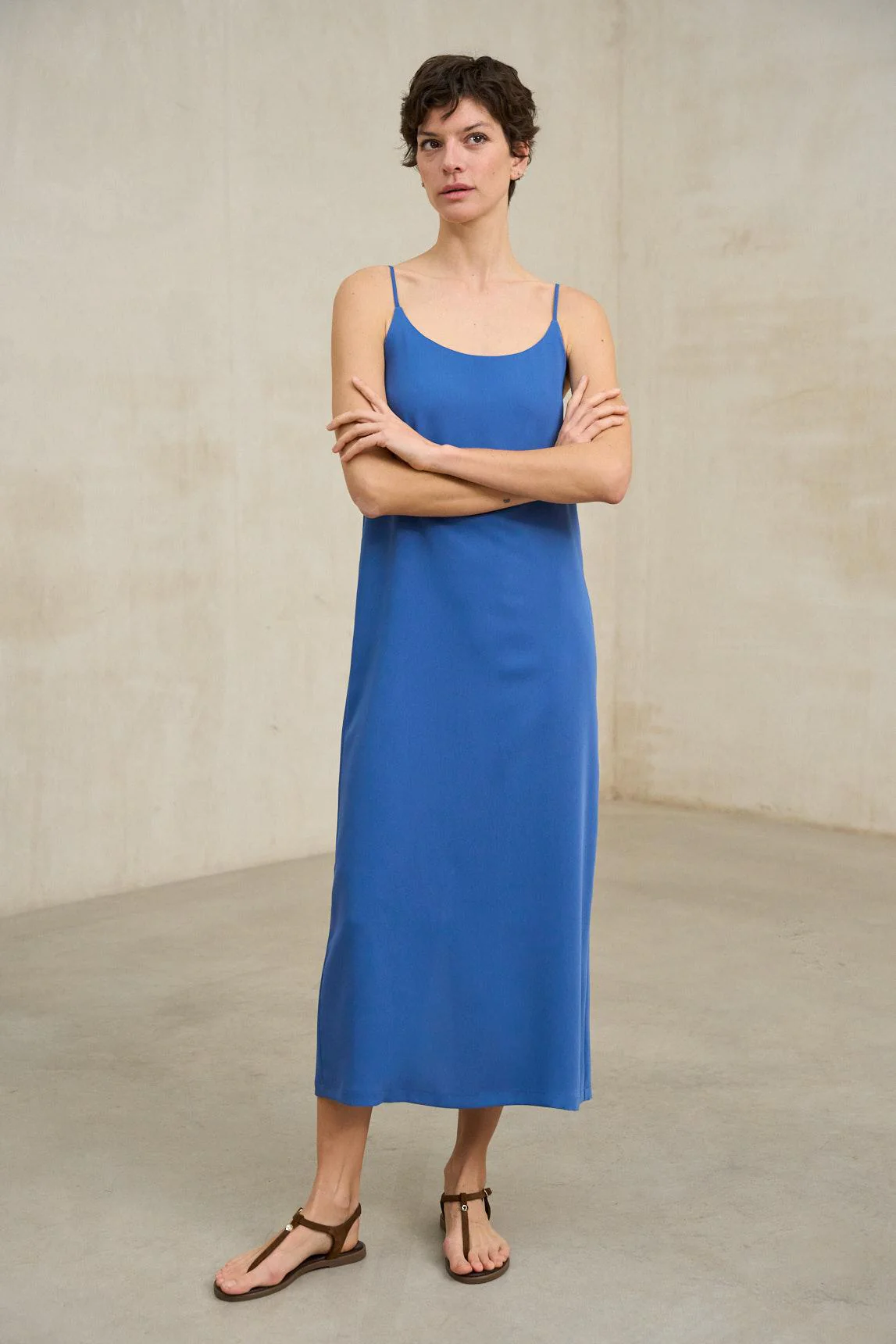 Maëlle blue dress