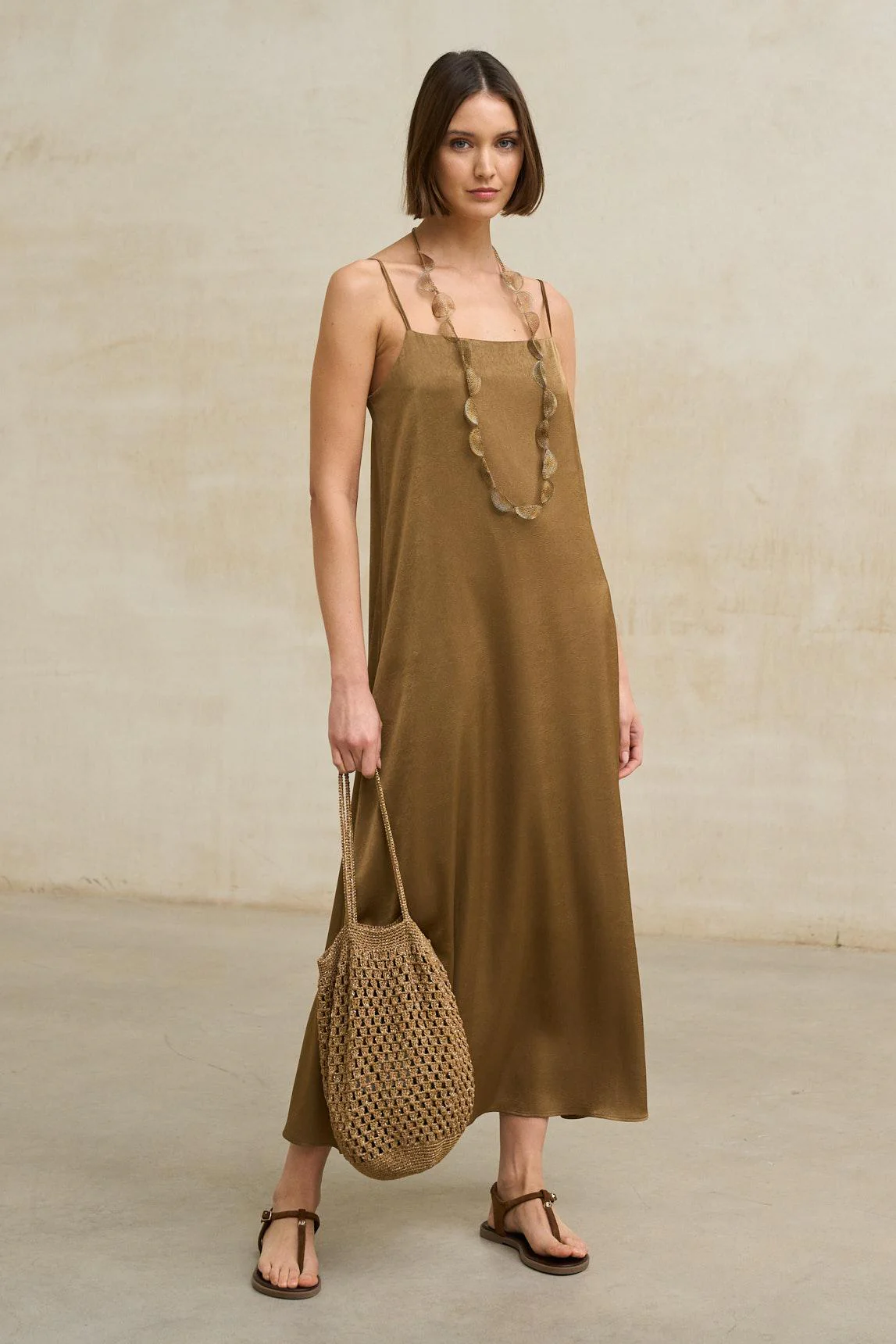Odine camel dress - Image 5