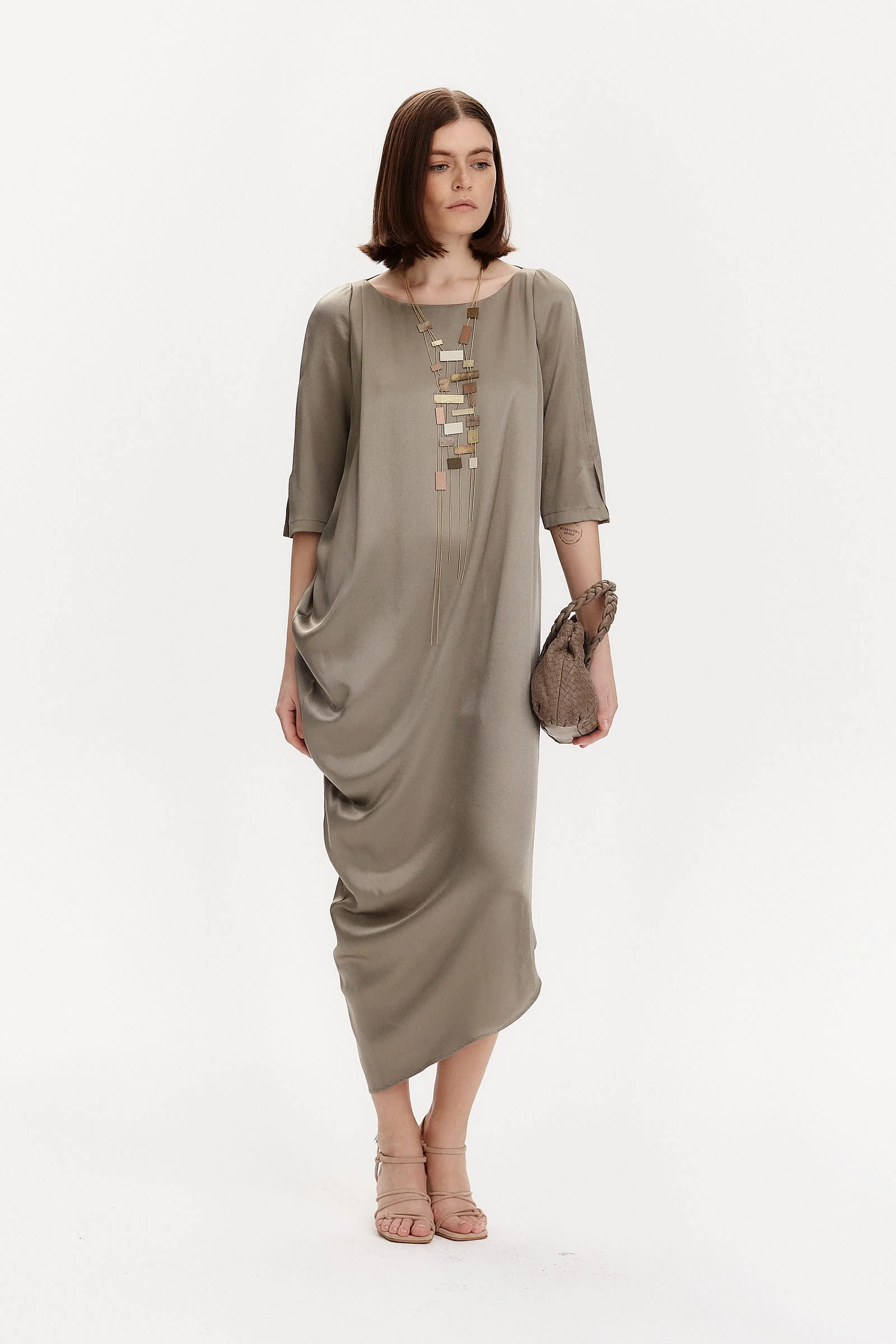 Olivia green dress