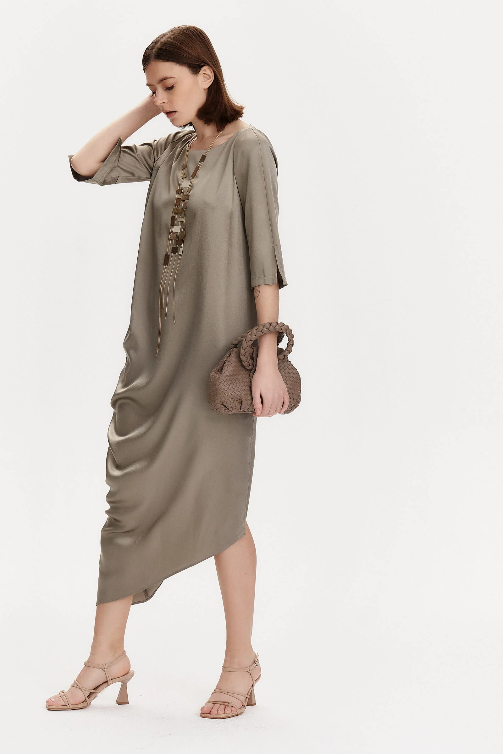 Olivia green dress - Image 3