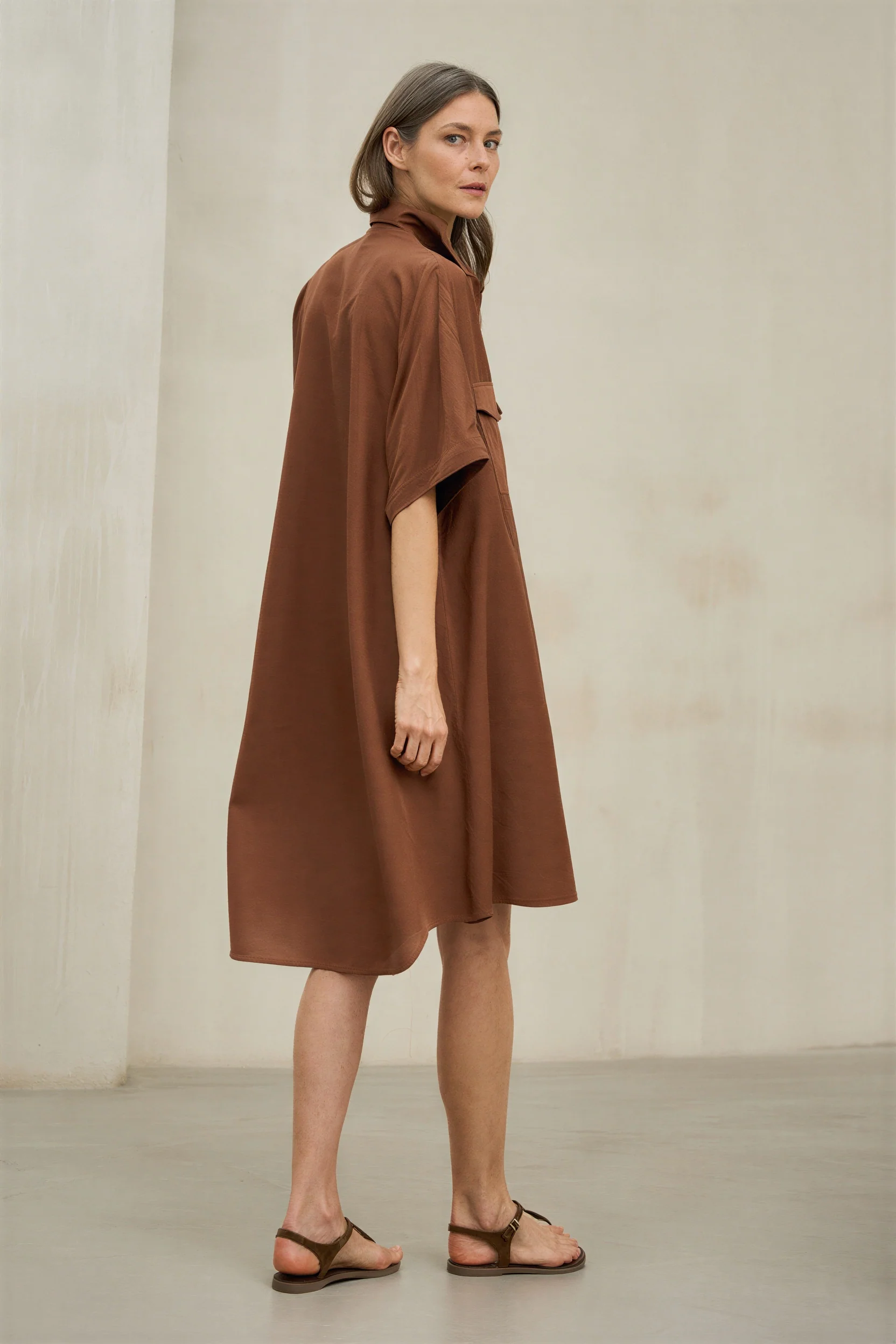 Brown Orlena Dress - Image 2