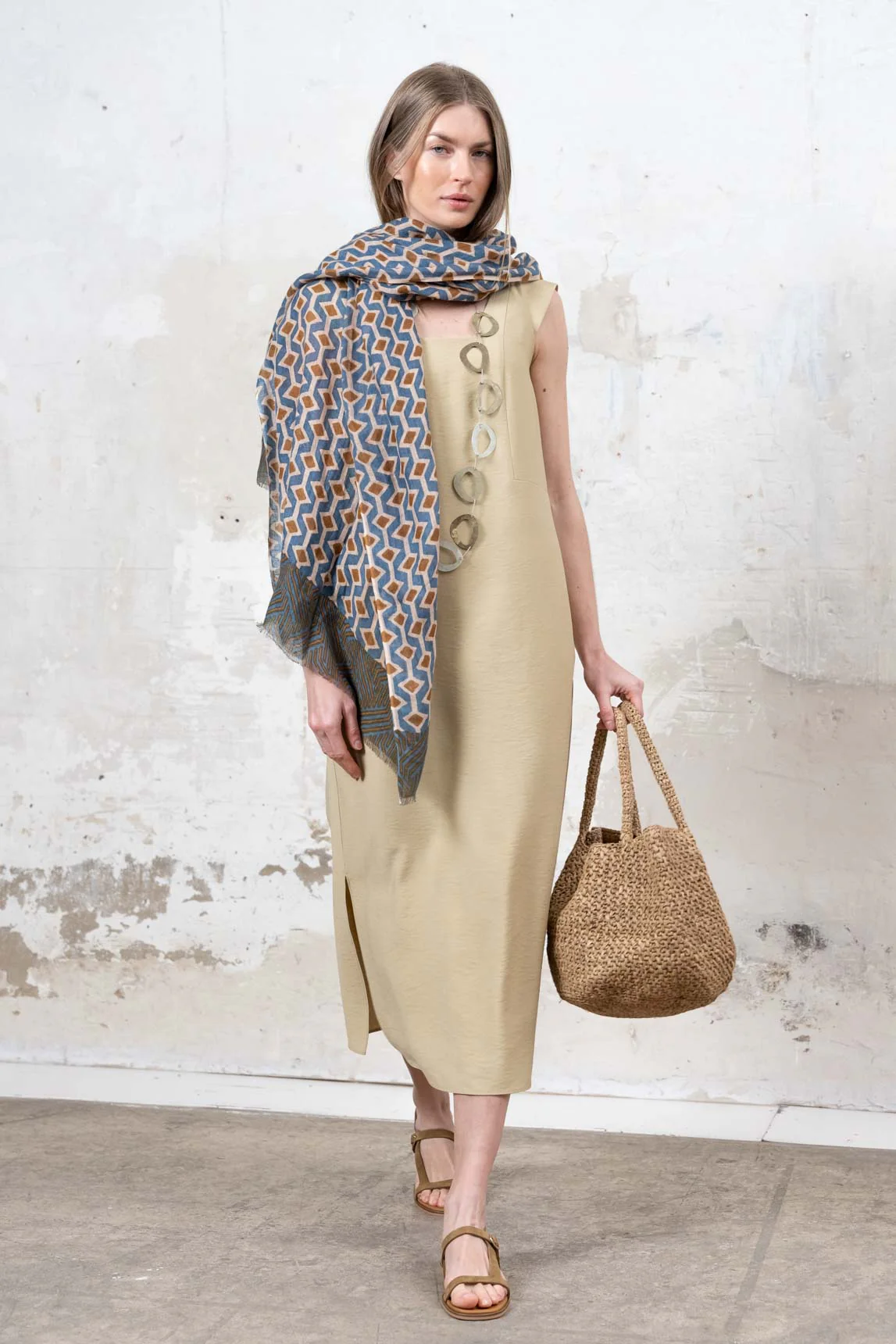 Beige Tissi dress - Image 7