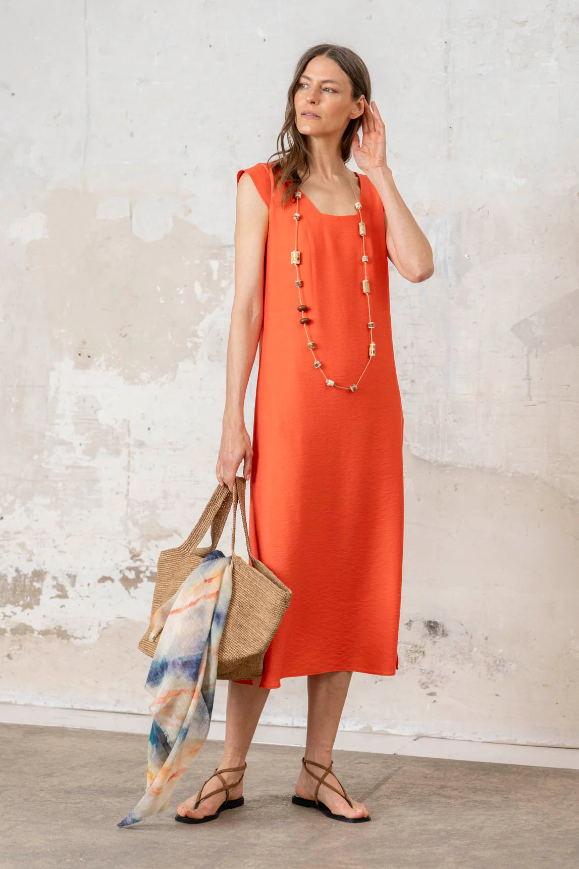 Tissi coral dress - Image 4