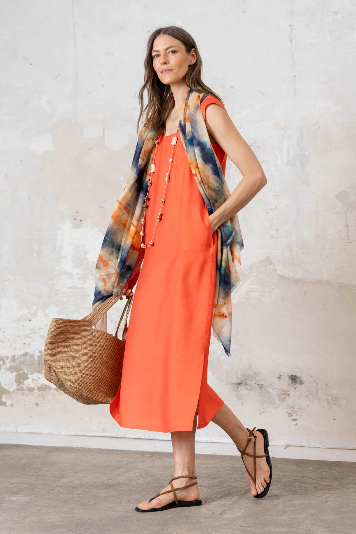Tissi coral dress - Image 6