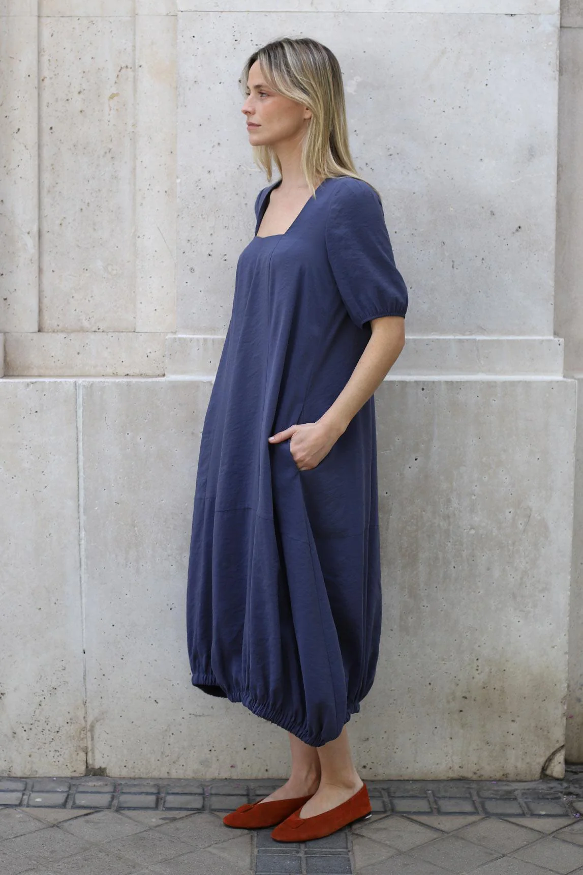 Medium blue Zarela dress - Image 5