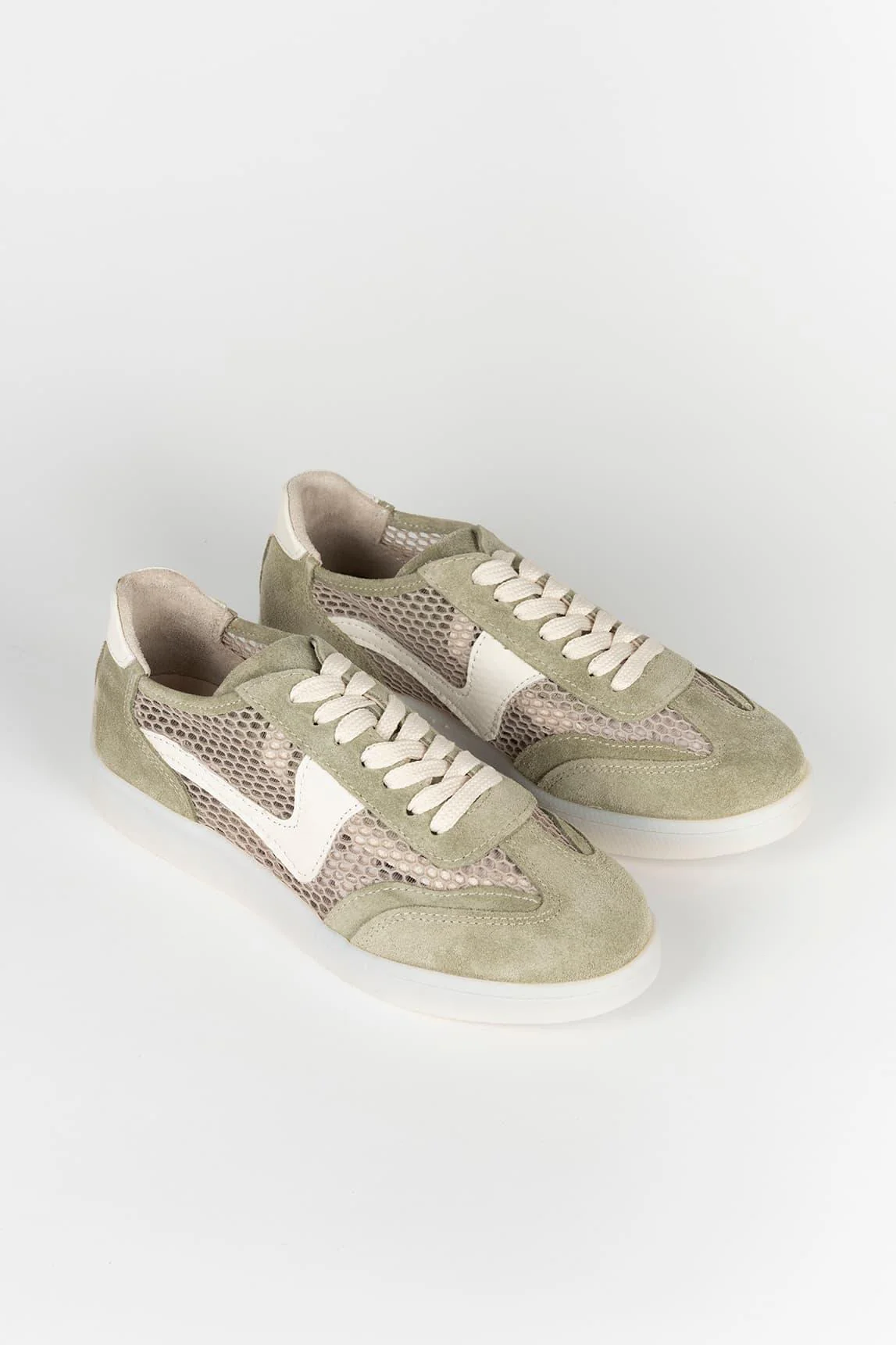 Olive green Calver sneakers - Image 3