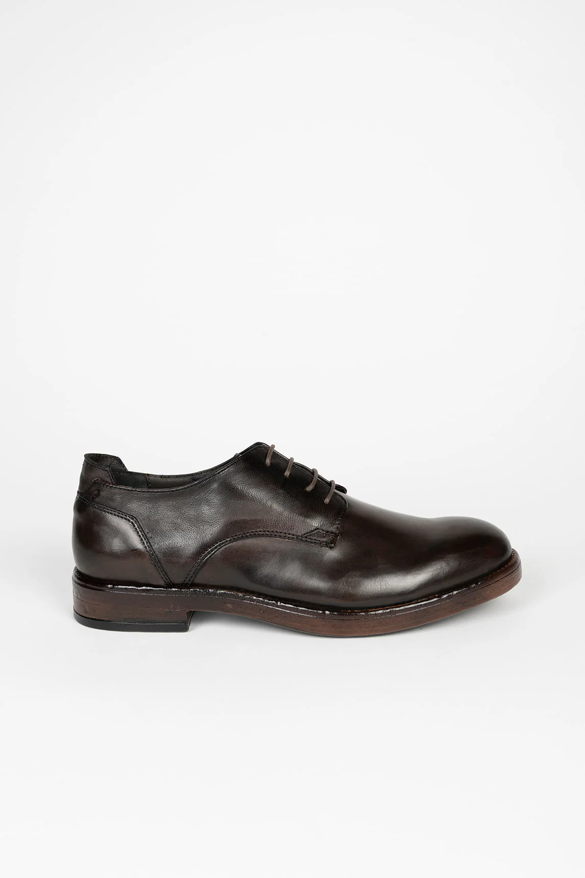 Dark brown leather shoe - Image 2