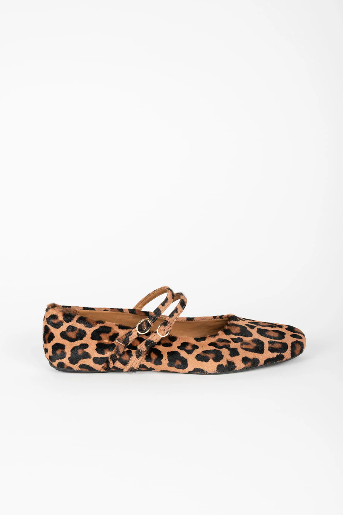 Mary Jane Maggiore animal print ballerina