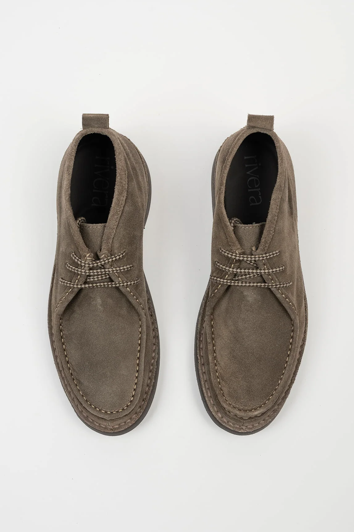 Marco shoe, taupe suede - Image 4