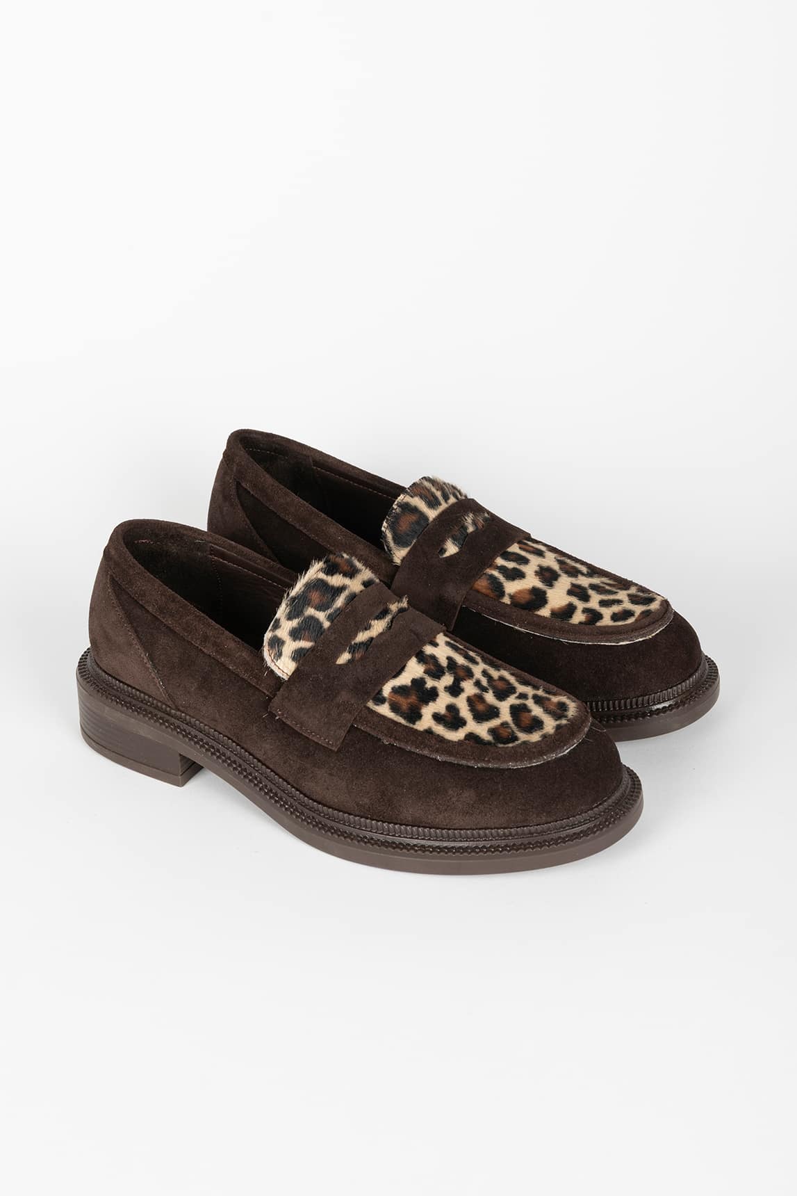Leopard Albano Moccasin